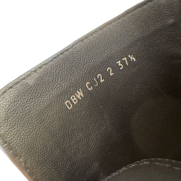 Valentino Garavani Roman Stud Black Ankle Lug Sole Combat Boots Size EU 37.5 - Picture 13 of 14